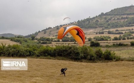 سقوط مرگبار پاراگلایدر جوان در ارتفاعات دوهزار تنکابن