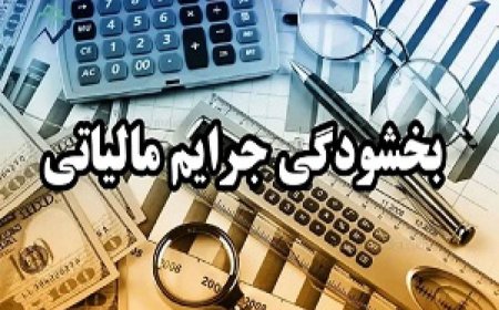 بخشودگی جرایم مالیاتی تا سقف ۳۰ میلیارد ریال برای اشخاص حقوقی