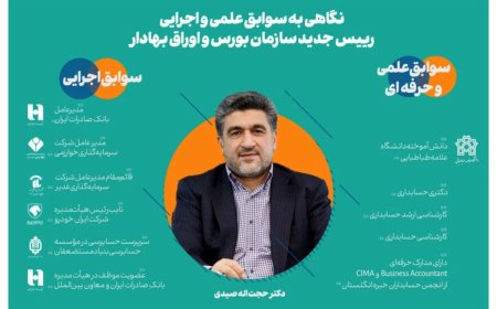 حجتاله صیدی رئیس سازمان بورس و اوراق بهادار شد