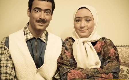 عکس‌های عاشقانه و بامزه سحر ولدبیگی و نیما فلاح در گریم‌های خاص