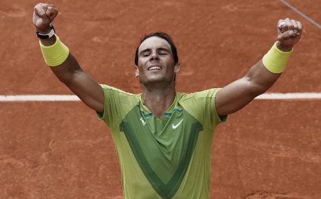 رافائل نادال در ۳۸ سالگی از تنیس حرفه‌ای خداحافظی کرد