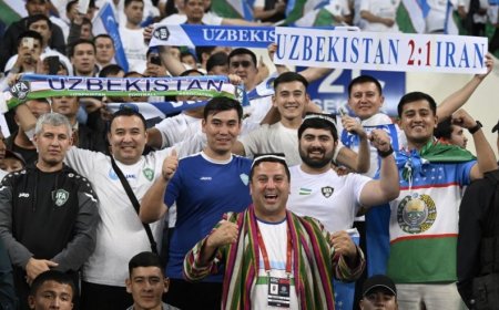 ورزشگاه بنیادکار در تاشکند مملو از هواداران ازبک؛ پیش‌بینی پیروزی مقابل ایران