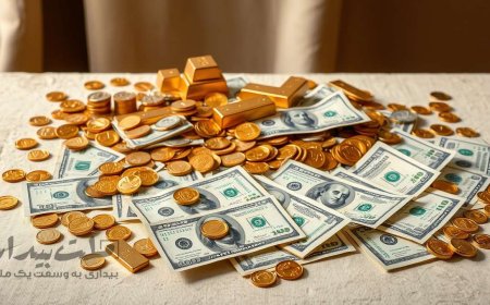 سقوط قیمت طلا و سکه در بازار امروز ۹ اردیبهشت ۱۴۰۴
