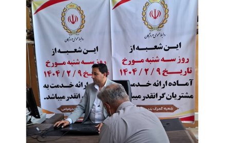 شعبه گمرک بندرعباس اولین شعبه خدمترسان در بندر شهید رجایی بندرعباس