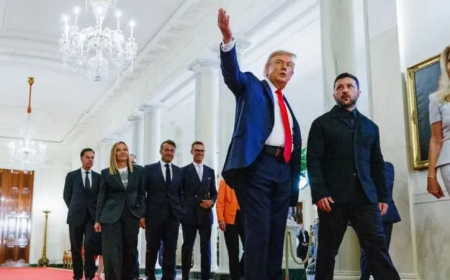 کت‌وشلوار جدید زلنسکی در دیدار با ترامپ؛ پیام صلح در دل سیاست