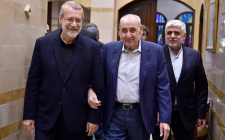 سفر لاریجانی به بیروت؛ ایران از قلب مقاومت، تل‌آویو و ریاض را به چالش کشید