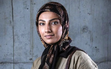 تیپ خاص محیا دهقانی در اختتامیه جشنواره ۲۵