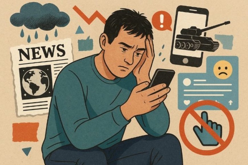 وقتی خبر دیدن به خودآزاری تبدیل می‌شود
