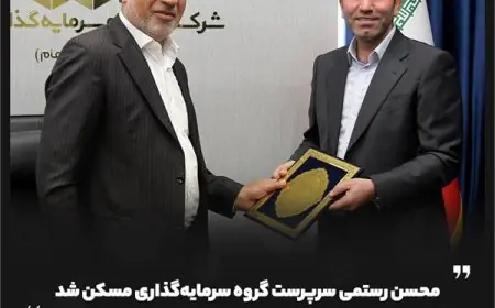 محسن رستمی سرپرست گروه سرمایه‌گذاری مسکن شد