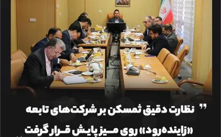 پایش عملکرد شرکت سرمایه‌گذاری مسکن زاینده‌رود در نخستین جلسه ارزیابی شرکت‌های تابعه